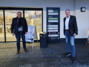 Treffen mit Bürgermeister Roland Lay, Breitscheid